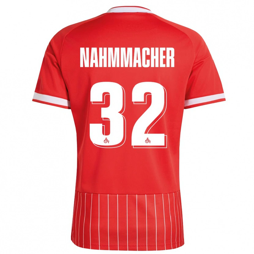 Danxen Donna Maglia Emil Nahmmacher #32 Rosso Bianco Verde Kit Gara Away 2026/27 Maglietta