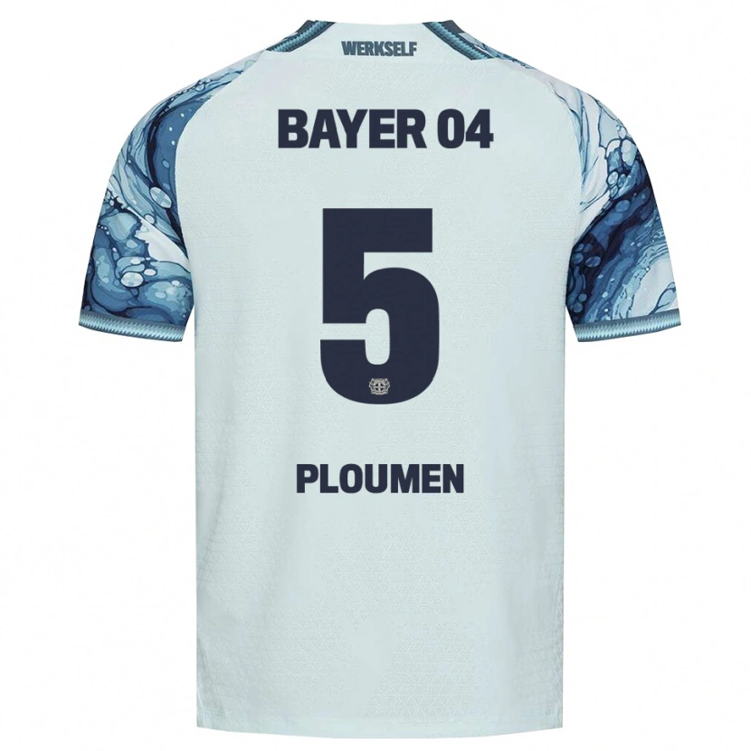 Danxen Donna Maglia Gilles Ploumen #5 Verde Scuro Nero Kit Gara Away 2026/27 Maglietta