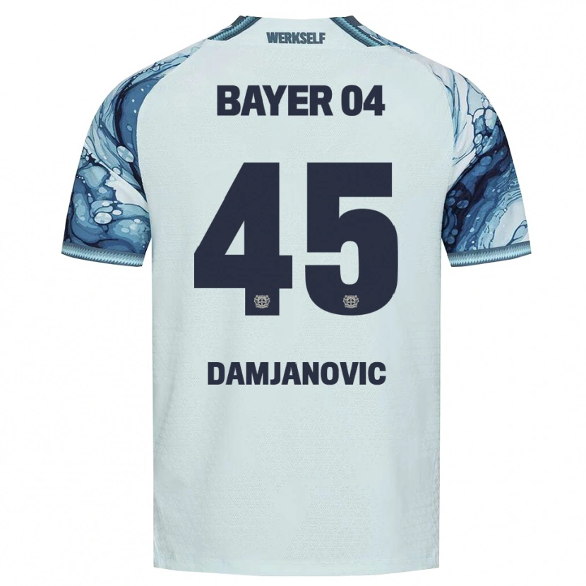 Danxen Donna Maglia Aleksa Damjanovic #45 Verde Scuro Nero Kit Gara Away 2026/27 Maglietta