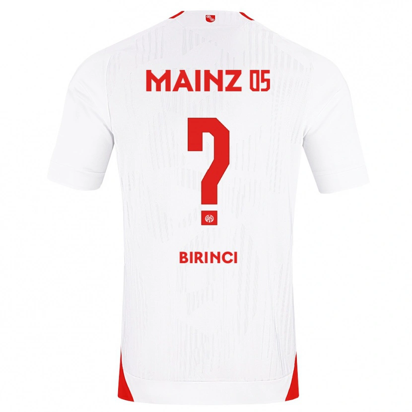 Danxen Donna Maglia Muhammed Birinci #0 Bianco Rosso Giallo Kit Gara Away 2026/27 Maglietta