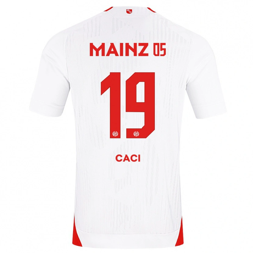 Danxen Donna Maglia Anthony Caci #19 Bianco Rosso Giallo Kit Gara Away 2026/27 Maglietta