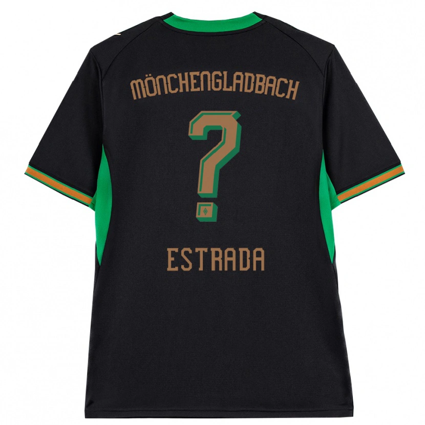 Danxen Donna Maglia Joshua Jong Estrada #0 Nero Arancione Verde Marrone Kit Gara Away 2026/27 Maglietta
