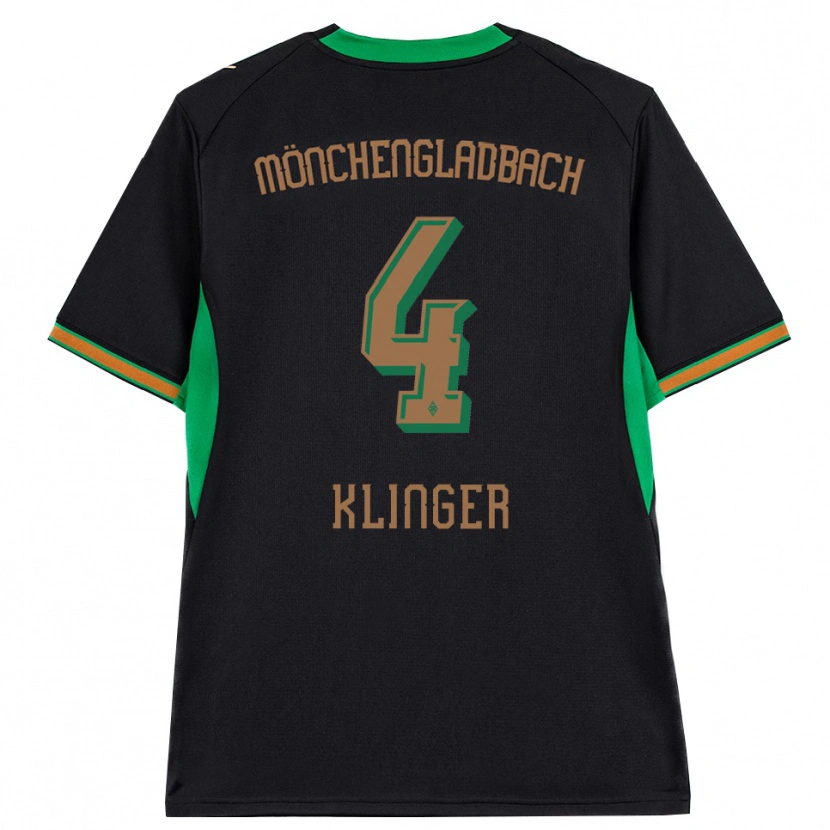 Danxen Donna Maglia Nina Klinger #4 Nero Arancione Verde Marrone Kit Gara Away 2026/27 Maglietta