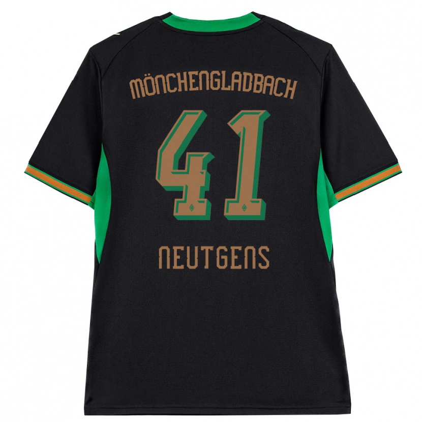 Danxen Donna Maglia Maximilian Neutgens #41 Nero Arancione Verde Marrone Kit Gara Away 2026/27 Maglietta