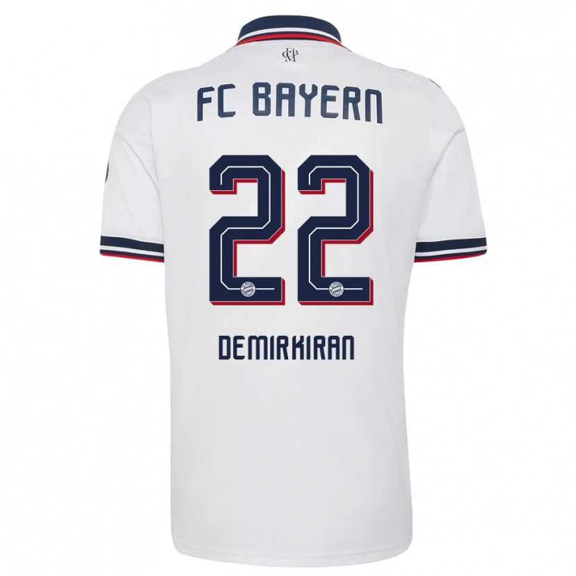 Danxen Donna Maglia Ediz Demirkiran #22 Bianco Grigio Rosso Kit Gara Away 2026/27 Maglietta