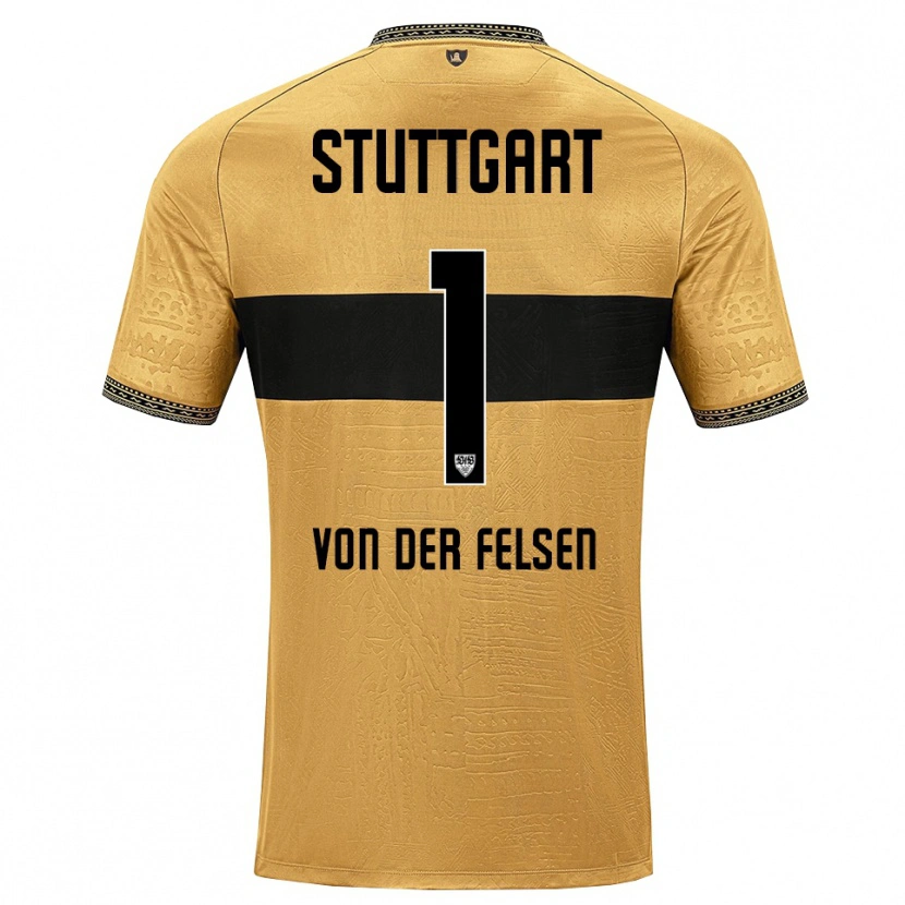 Danxen Donna Maglia Jerik Von Der Felsen #1 Marrone Nero Bianco Kit Gara Away 2026/27 Maglietta