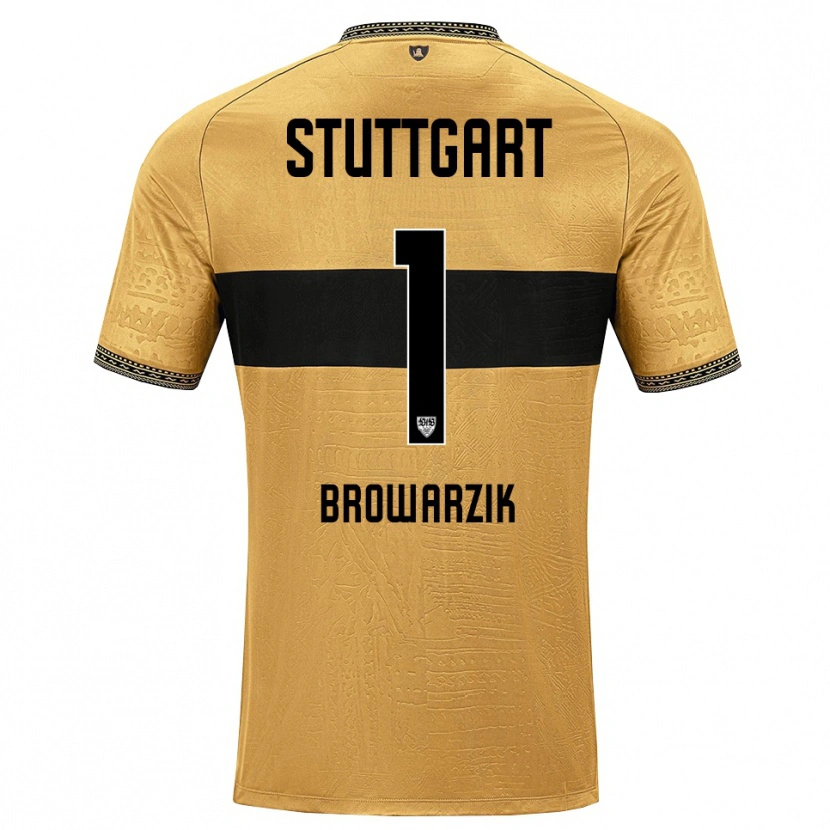 Danxen Donna Maglia Timo Browarzik #1 Marrone Nero Bianco Kit Gara Away 2026/27 Maglietta