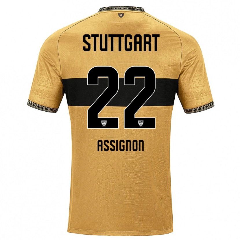 Danxen Donna Maglia Lorenz Assignon #22 Marrone Nero Bianco Kit Gara Away 2026/27 Maglietta