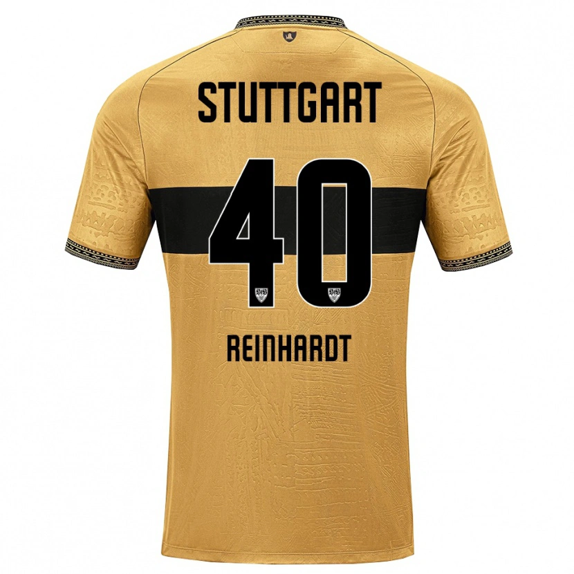 Danxen Donna Maglia Peter Reinhardt #40 Marrone Nero Bianco Kit Gara Away 2026/27 Maglietta