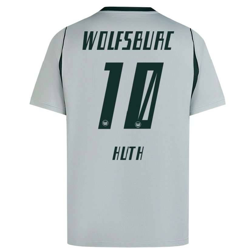 Danxen Donna Maglia Svenja Huth #10 Grigio Verde Kit Gara Away 2026/27 Maglietta
