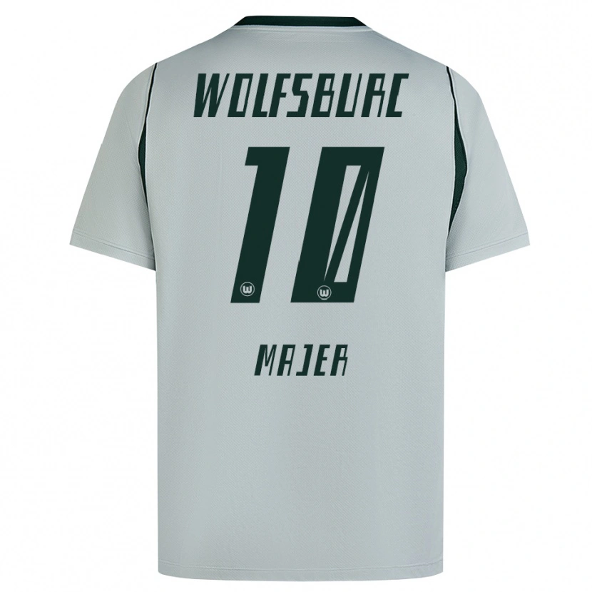 Danxen Donna Maglia Lovro Majer #10 Grigio Verde Kit Gara Away 2026/27 Maglietta