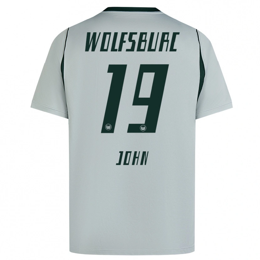 Danxen Donna Maglia Michael John #19 Grigio Verde Kit Gara Away 2026/27 Maglietta