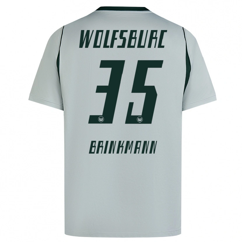 Danxen Donna Maglia Karla Brinkmann #35 Grigio Verde Kit Gara Away 2026/27 Maglietta