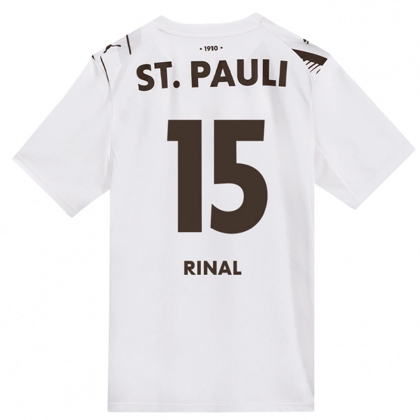 Danxen Donna Maglia Selcuk Rinal #15 Caffè Bianco Rosso Kit Gara Away 2026/27 Maglietta