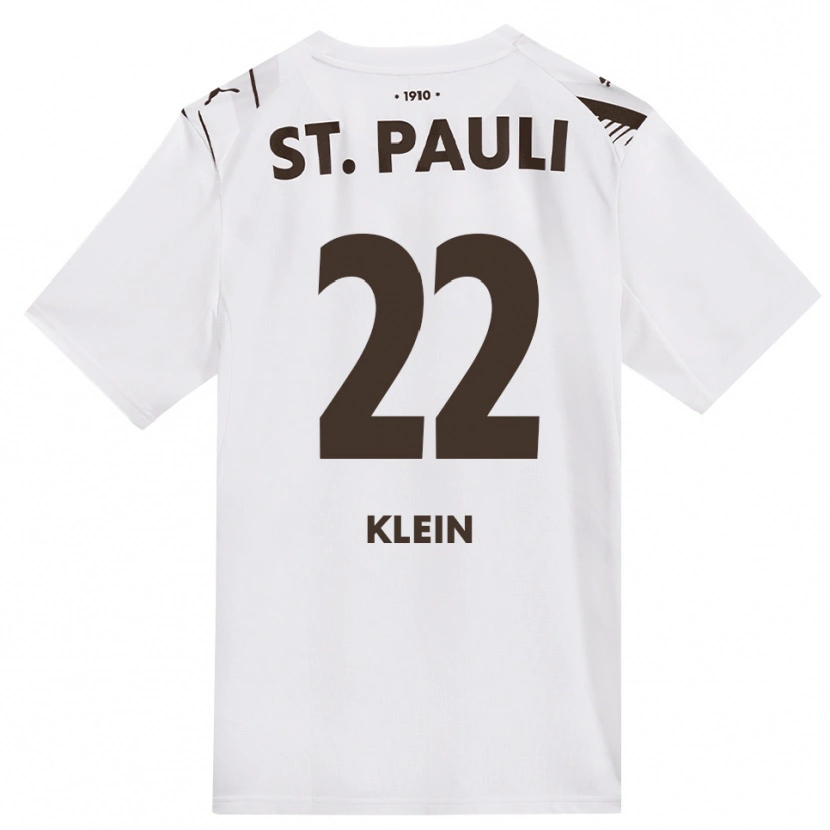 Danxen Donna Maglia Sam Klein #22 Caffè Bianco Rosso Kit Gara Away 2026/27 Maglietta