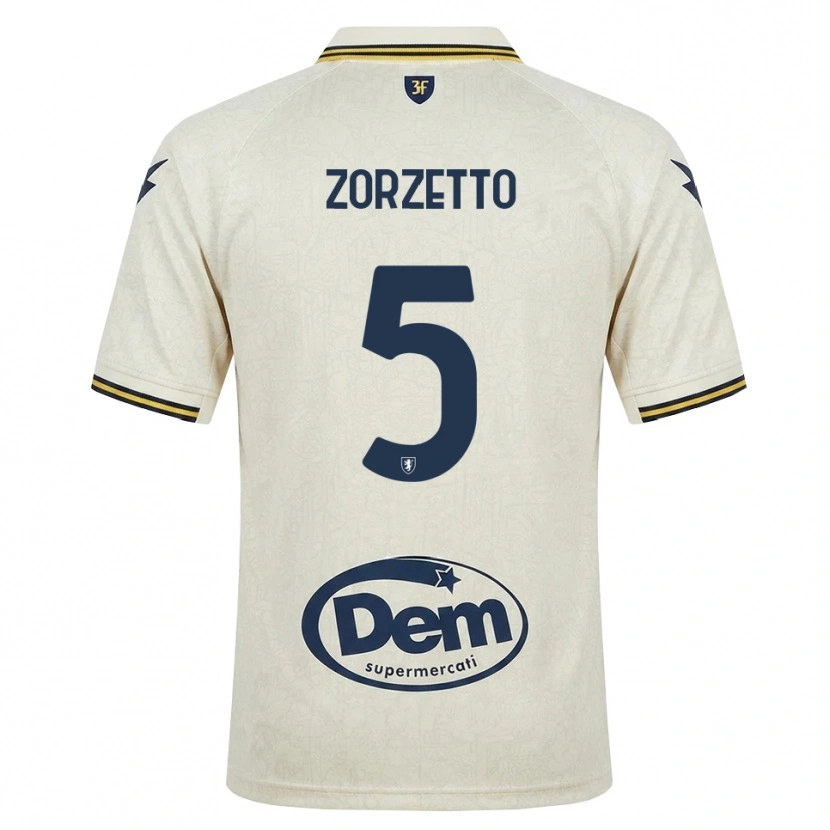 Danxen Donna Maglia Bruno Zorzetto #5 Oldlace Giallo Nero Kit Gara Away 2026/27 Maglietta