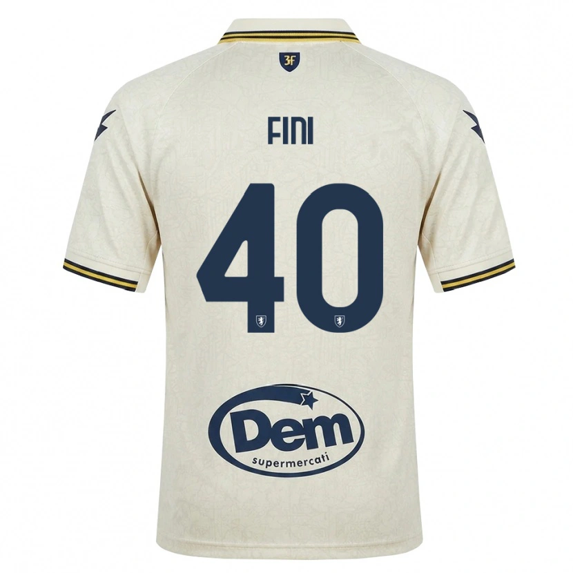 Danxen Donna Maglia Seydou Fini #40 Oldlace Giallo Nero Kit Gara Away 2026/27 Maglietta