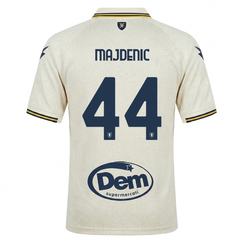 Danxen Donna Maglia Fran Majdenic #44 Oldlace Giallo Nero Kit Gara Away 2026/27 Maglietta