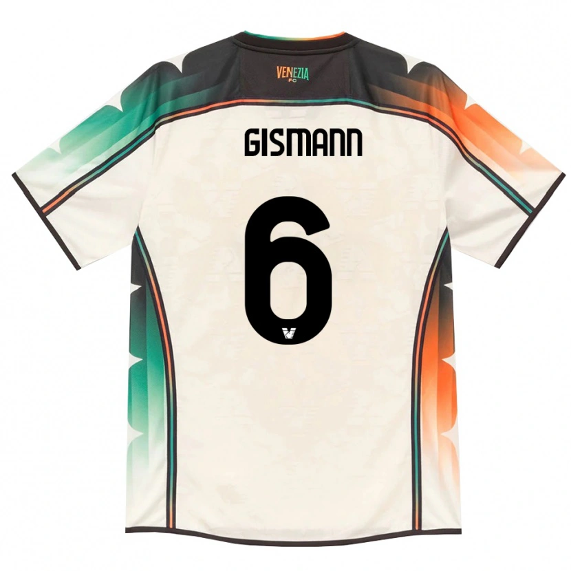 Danxen Donna Maglia Lynn Gismann #6 Oldlace Arancio Verde Kit Gara Away 2026/27 Maglietta