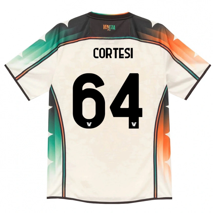 Danxen Donna Maglia Serena Cortesi #64 Oldlace Arancio Verde Kit Gara Away 2026/27 Maglietta