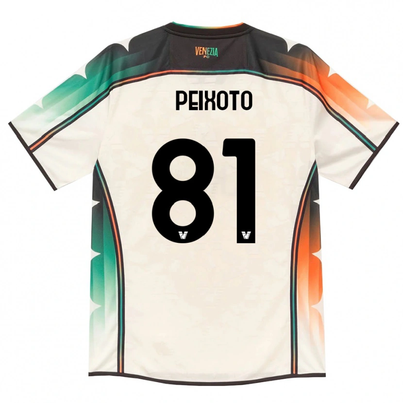 Danxen Donna Maglia Afonso Peixoto #81 Oldlace Arancio Verde Kit Gara Away 2026/27 Maglietta