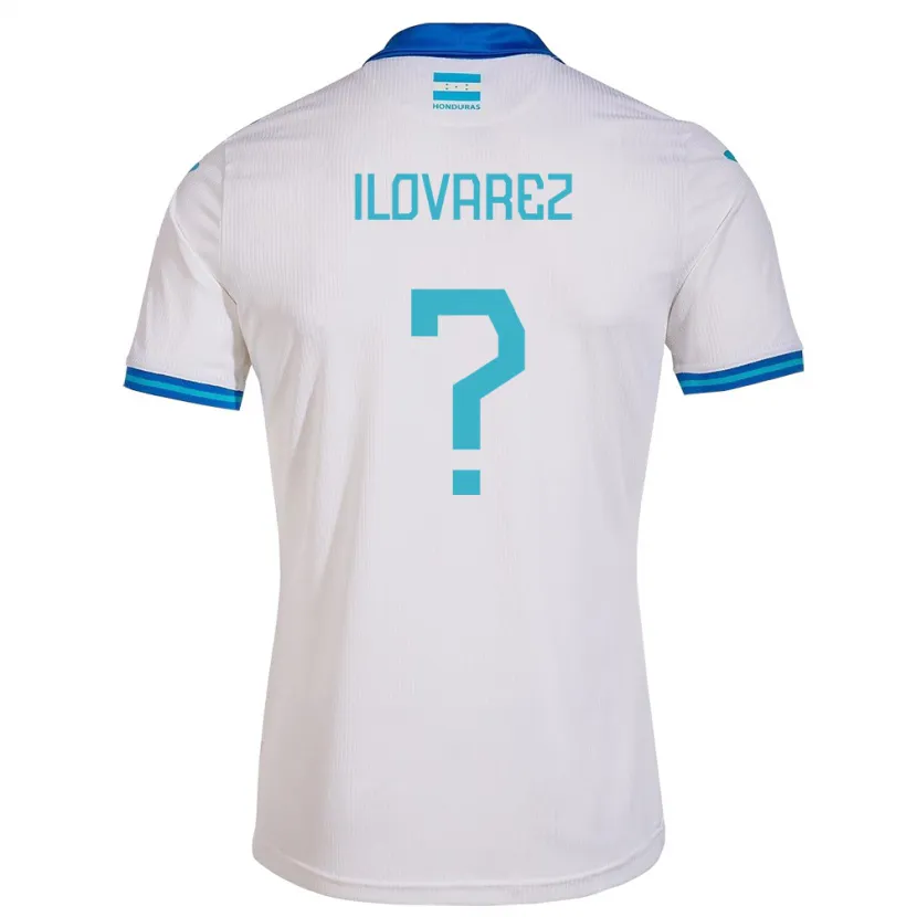 Danxen Bambino Maglia Honduras Daniela Ilovarez #0 Bianco Kit Gara Home 24-26 Maglietta