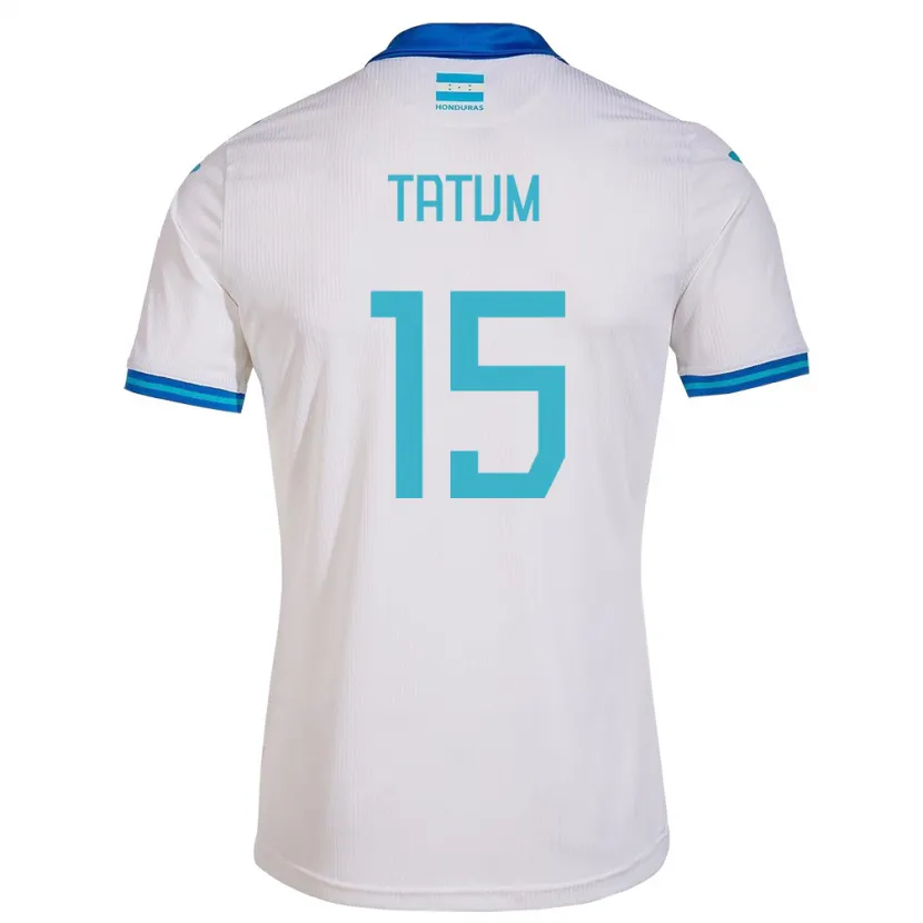 Danxen Uomo Maglia Honduras Anfronit Tatum #15 Bianco Kit Gara Home 24-26 Maglietta