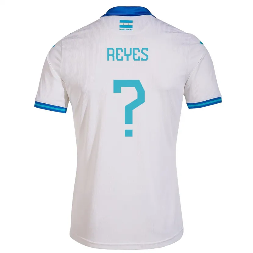 Danxen Uomo Maglia Honduras Elkin Reyes #0 Bianco Kit Gara Home 24-26 Maglietta