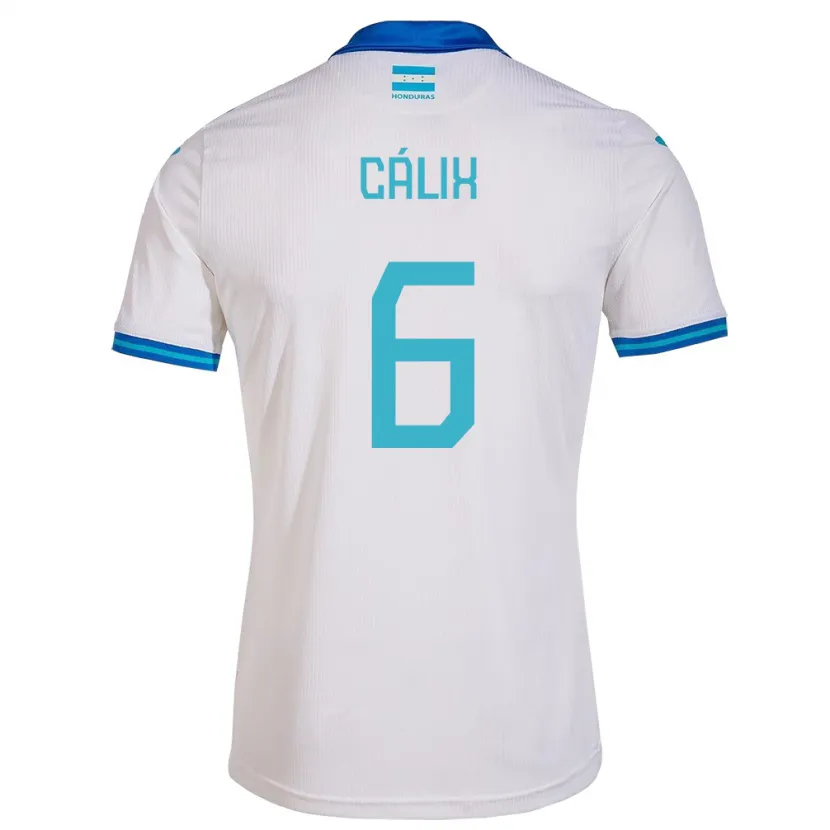 Danxen Uomo Maglia Honduras Noel Cálix #6 Bianco Kit Gara Home 24-26 Maglietta