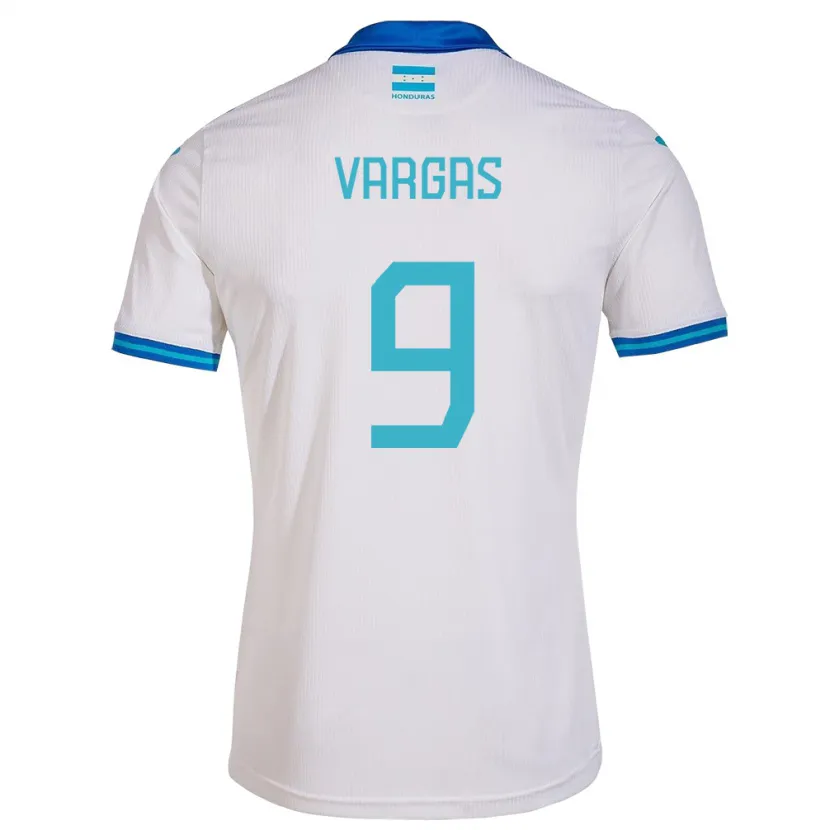 Danxen Uomo Maglia Honduras Nayrobi Vargas #9 Bianco Kit Gara Home 24-26 Maglietta