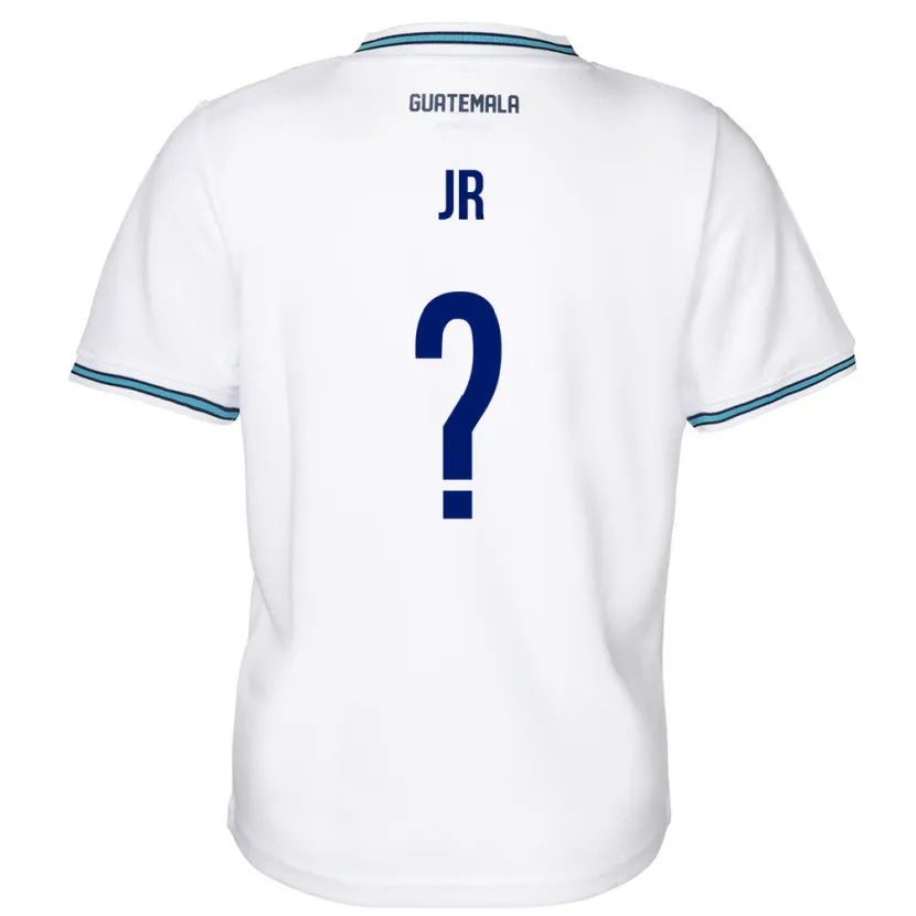 Danxen Uomo Maglia Guatemala Marvin Ávila Jr #0 Bianco Kit Gara Home 24-26 Maglietta