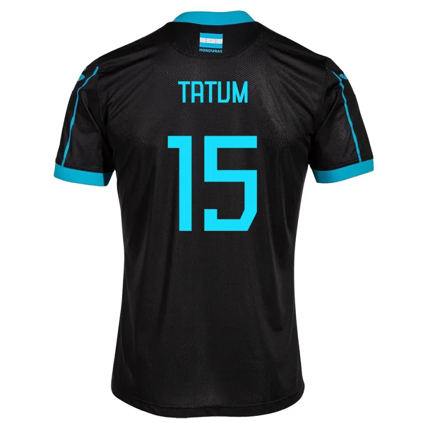 Danxen Uomo Maglia Honduras Anfronit Tatum #15 Nero Kit Gara Away 24-26 Maglietta