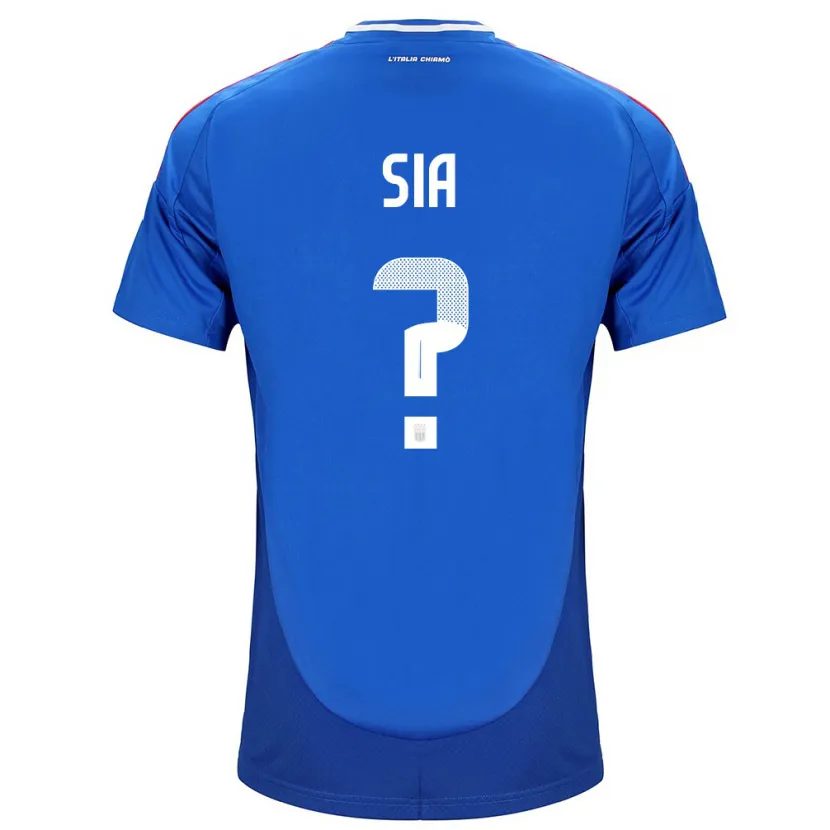 Danxen Bambino Maglia Italia Diego Sia #0 Blu Kit Gara Home 24-26 Maglietta