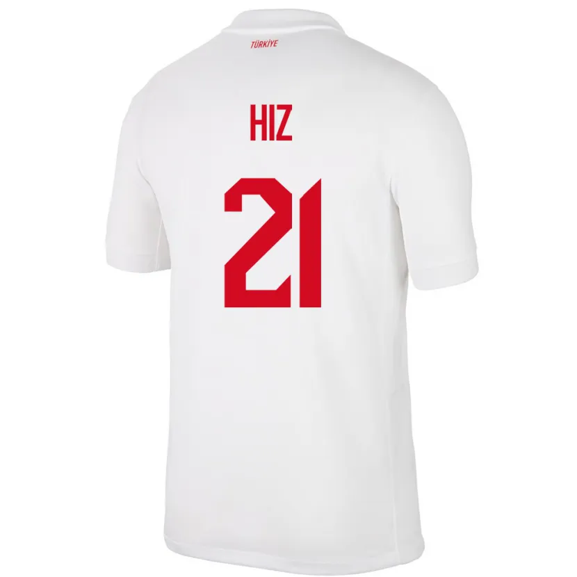 Danxen Bambino Maglia Turchia Gülbin Hız #21 Bianco Kit Gara Home 24-26 Maglietta