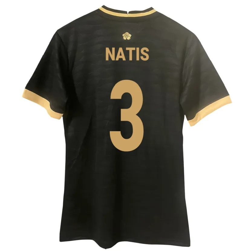 Danxen Bambino Maglia Panamá Wendy Natis #3 Nero Kit Gara Away 24-26 Maglietta