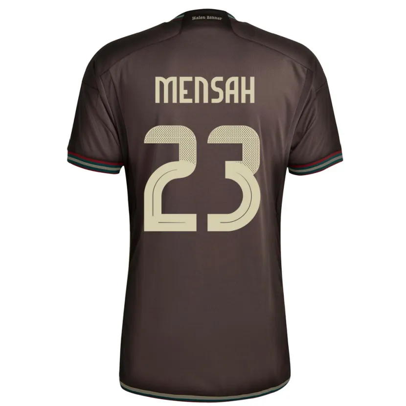 Danxen Uomo Maglia Giamaica Serena Mensah #23 Marrone Notte Kit Gara Away 24-26 Maglietta