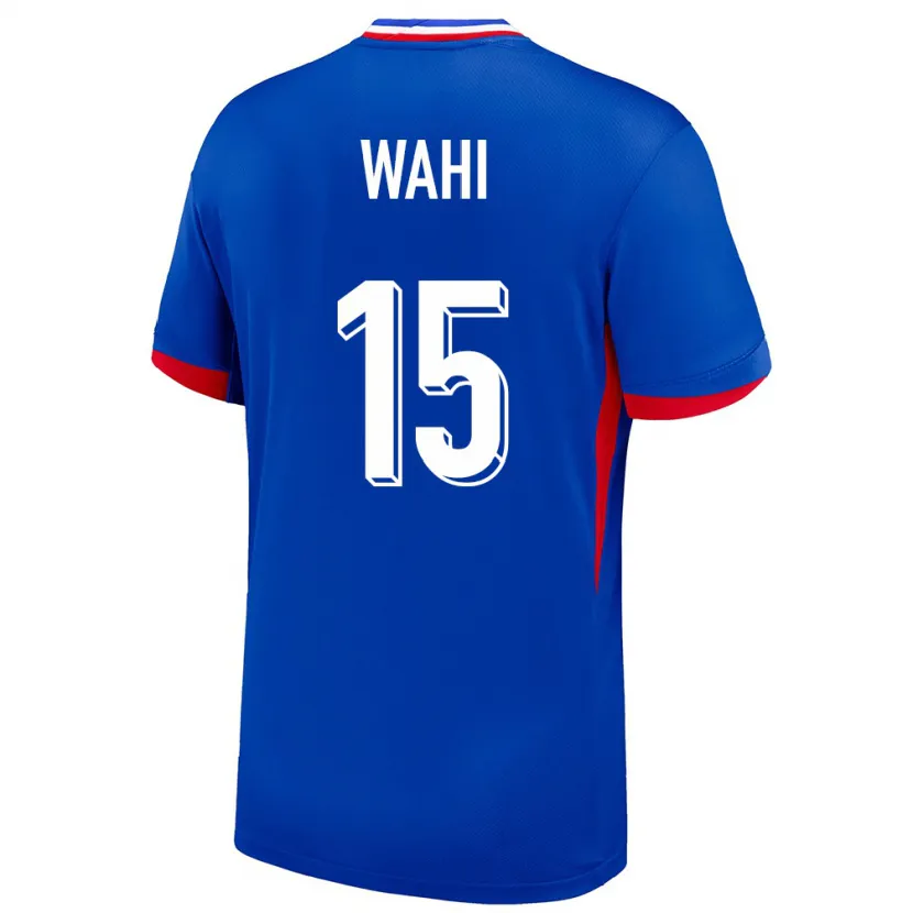 Danxen Donna Maglia Francia Elye Wahi #15 Blu Kit Gara Home 24-26 Maglietta