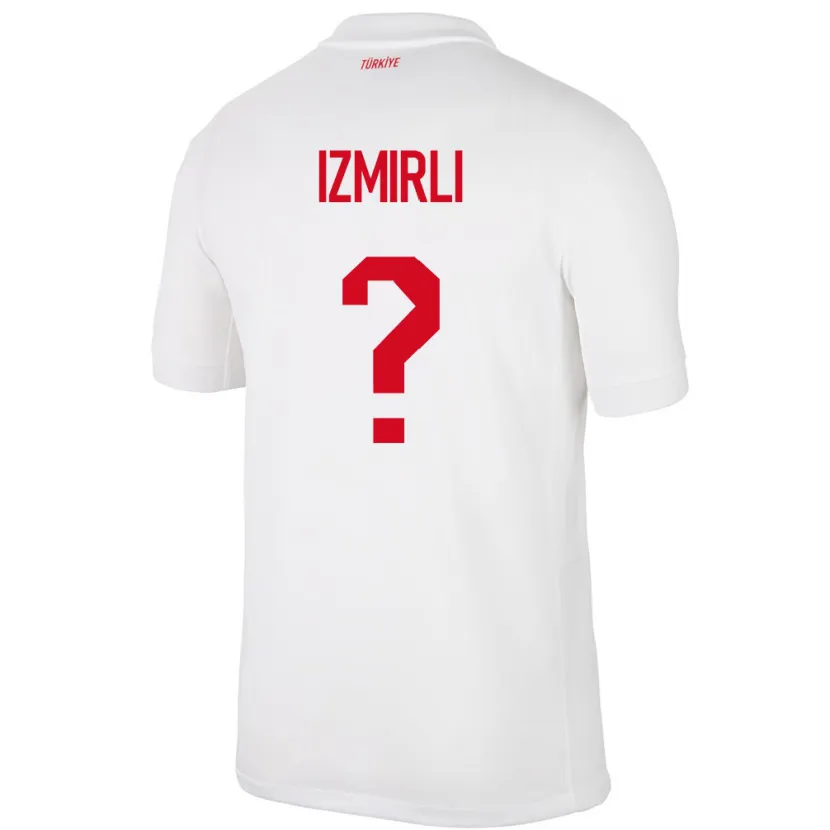 Danxen Donna Maglia Turchia Ege İzmirli #0 Bianco Kit Gara Home 24-26 Maglietta