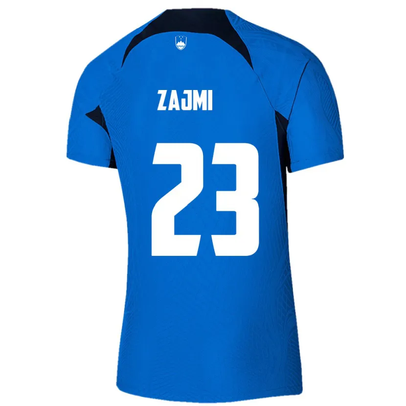 Danxen Donna Maglia Slovenia Luana Zajmi #23 Blu Kit Gara Away 24-26 Maglietta