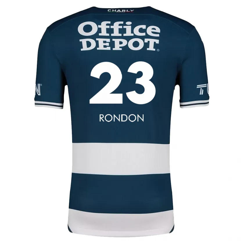 Danxen Bambino Maglia Salomón Rondón #23 Blu Bianco Kit Gara Home 2024/25 Maglietta