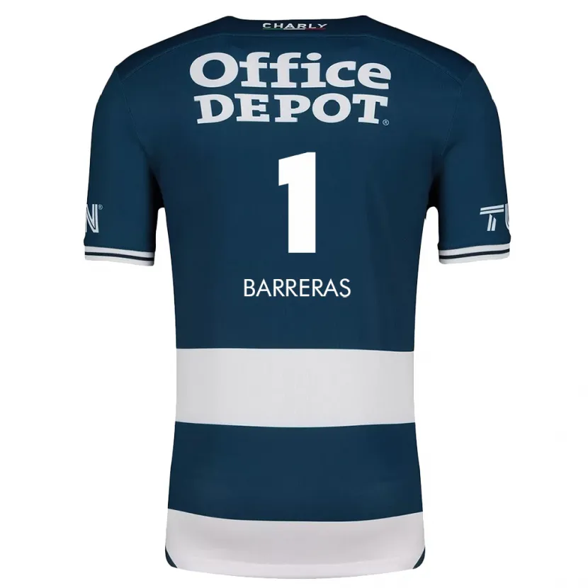 Danxen Bambino Maglia Esthefanny Barreras #1 Blu Bianco Kit Gara Home 2024/25 Maglietta