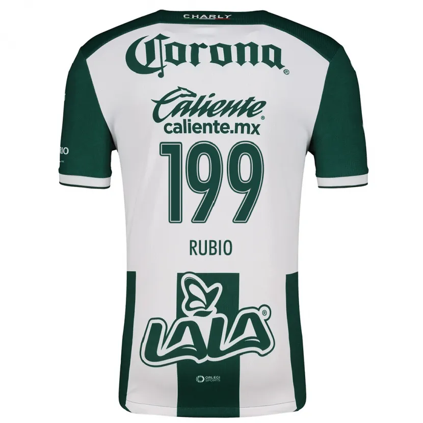 Danxen Bambino Maglia Ronaldo Rubio #199 Verde Bianco Kit Gara Home 2024/25 Maglietta