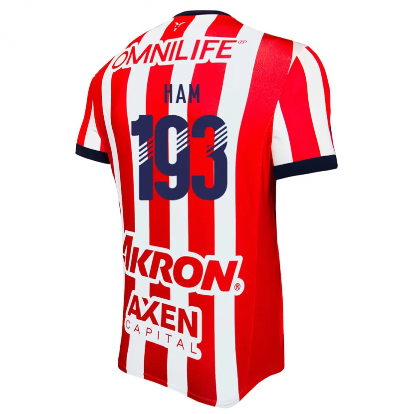 Danxen Bambino Maglia Marioni Ham #193 Rosso Bianco Blu Kit Gara Home 2024/25 Maglietta