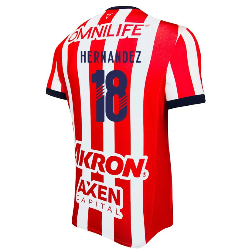 Danxen Bambino Maglia Montserrat Hernández #18 Rosso Bianco Blu Kit Gara Home 2024/25 Maglietta