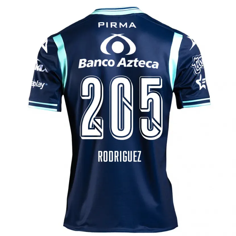 Danxen Bambino Maglia Alberto Rodríguez #205 Blu Navy Kit Gara Away 2024/25 Maglietta