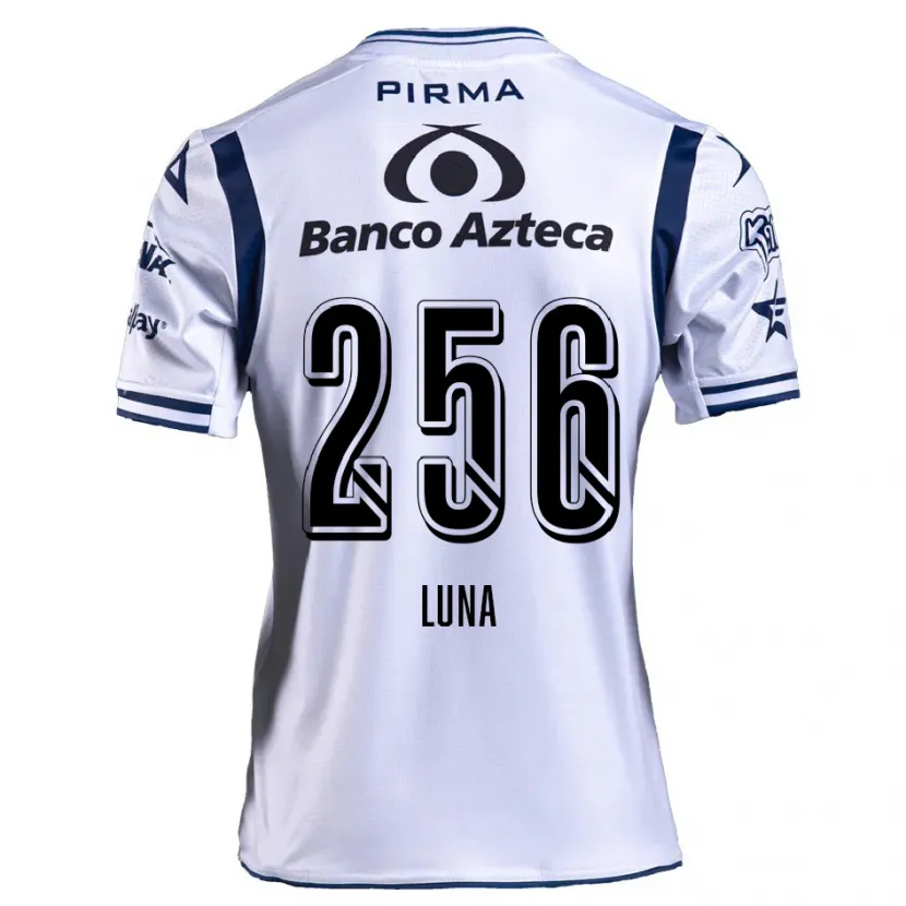 Danxen Uomo Maglia Ángel Luna #256 Bianco Blu Navy Kit Gara Home 2024/25 Maglietta