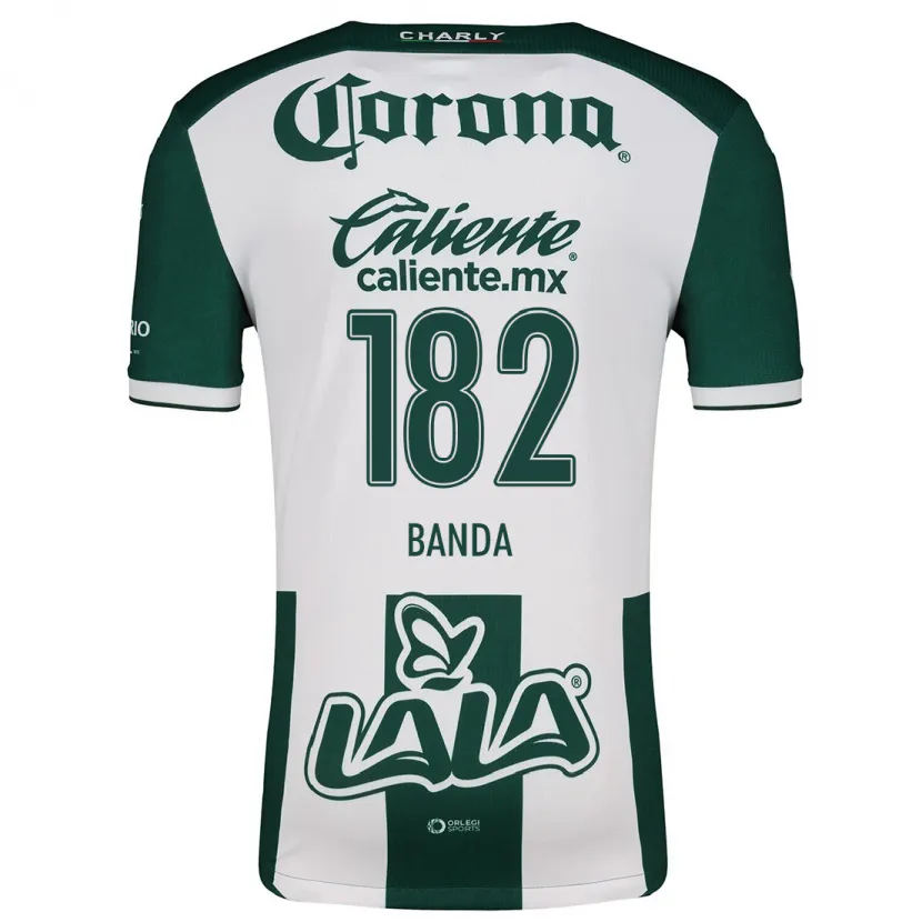 Danxen Uomo Maglia Iker Banda #182 Verde Bianco Kit Gara Home 2024/25 Maglietta