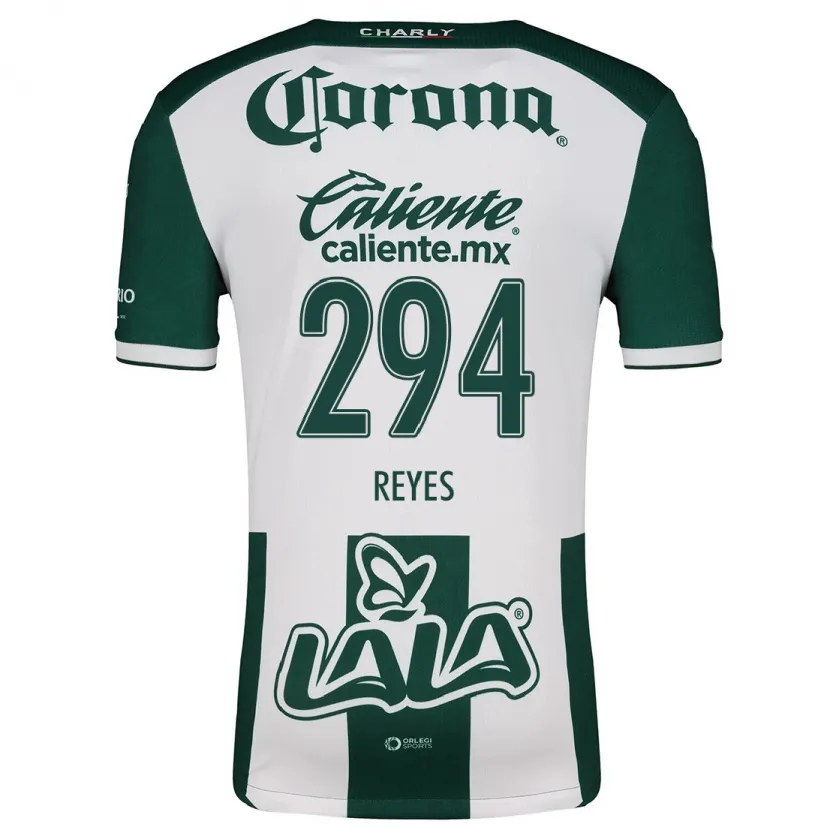 Danxen Uomo Maglia Máximo Reyes #294 Verde Bianco Kit Gara Home 2024/25 Maglietta