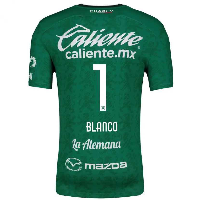 Danxen Uomo Maglia Alfonso Blanco #1 Verde Bianco Kit Gara Home 2024/25 Maglietta