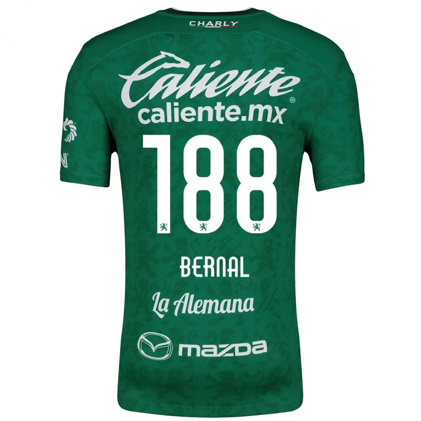 Danxen Uomo Maglia Juan Bernal #188 Verde Bianco Kit Gara Home 2024/25 Maglietta
